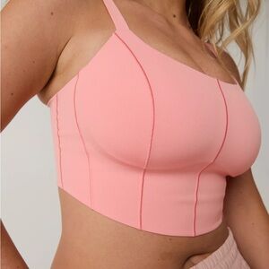 Corset sports bra